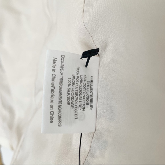 NWOT Tory Burch silk and Cotton Floral blazer size 6 - Picture 12 of 13